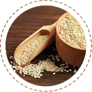 Cold-Pressed White Sesame Seeds